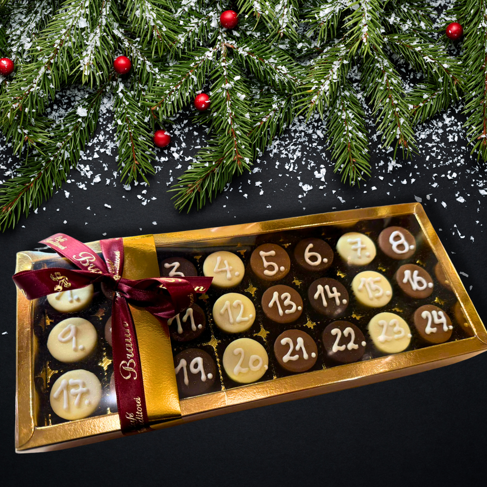 Adventkalender Pralinenträume Konditorei Braun